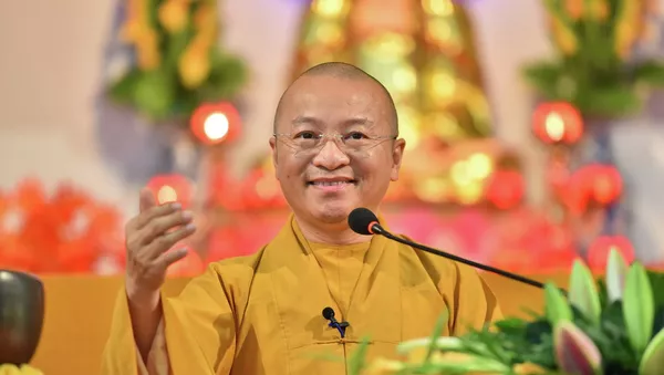 Thượng tọa Thích Nhật Từ, Phó viện trưởng Học viện Phật giáo Việt Nam tại TP.HCM. - Sputnik Việt Nam