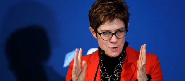 Chủ tịch Liên minh Dân chủ Cơ đốc giáo Đức (CDU) Annegret Krump-Karrenbauer, người thay thế Thủ tướng Đức Angela Merkel - Sputnik Việt Nam