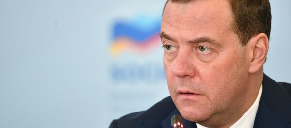 Thủ tướng Nga Dmitry Medvedev Thủ tướng Nga Dmitry Medvedev - Sputnik Việt Nam