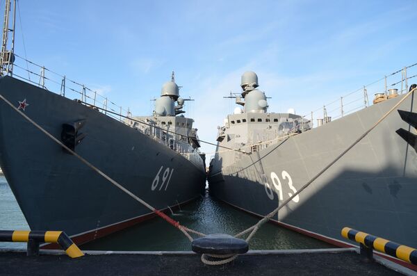 Tàu tên lửa Dagestan và Tatarstan - Sputnik Việt Nam