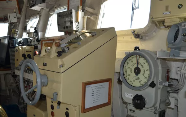Bên trong tàu tên lửa Dagestan Bên trong tàu tên lửa Dagestan - Sputnik Việt Nam