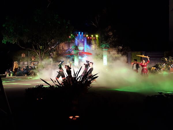 Một tiết mục trong đêm hội cao nguyên Trắng Bắc Hà - Sputnik Việt Nam