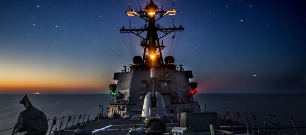 Tàu khu trục tên lửa Donald Cook của Mỹ. - Sputnik Việt Nam