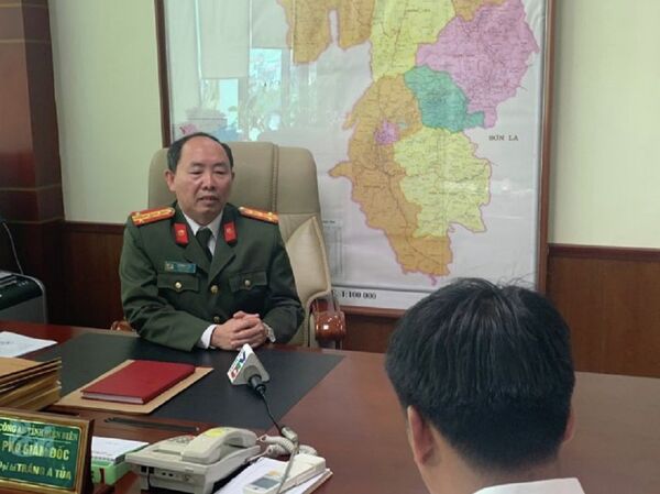 Đại tá Tráng A Tủa - Phó Giám đốc Công an tỉnh Điện Biên trả lời phỏng vấn xoay quanh vụ án nữ sinh bị sát hại chiều 30 Tết gây chấn động dư luận - Sputnik Việt Nam