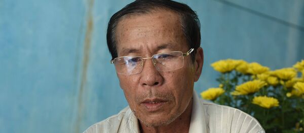 Ông Võ Duy Linh, cha của anh Võ Duy Nghiêm - Sputnik Việt Nam