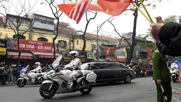 Tiếp đón Chủ tịch Kim Jong-un tại Hà Nội - Sputnik Việt Nam