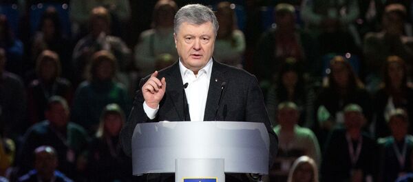 Tổng thống Ukraina Piotr Poroshenko - Sputnik Việt Nam