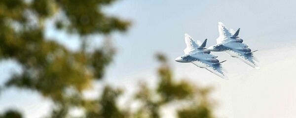 máy bay chiến đấu Su-57 - Sputnik Việt Nam