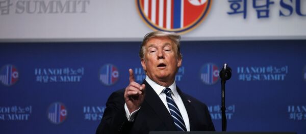 Họp báo sau cuộc hội đàm của Tổng thống Trump và nhà lãnh đạo Kim Jong-un Họp báo sau cuộc hội đàm của Tổng thống Trump và nhà lãnh đạo Kim Jong-un - Sputnik Việt Nam