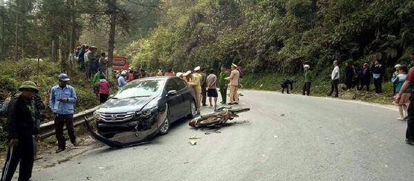 Hiện trường vụ tai nạn - Sputnik Việt Nam