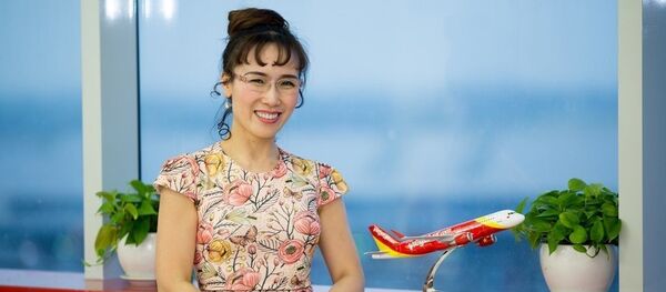 Bà Nguyễn Thị Phương Thảo, Tổng Giám đốc Hãng hàng không Vietjet - Sputnik Việt Nam