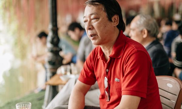 Thầy giáo Trần Nhật Chính - người trực tiếp giảng dạy ông Ri Ho Jun - Sputnik Việt Nam