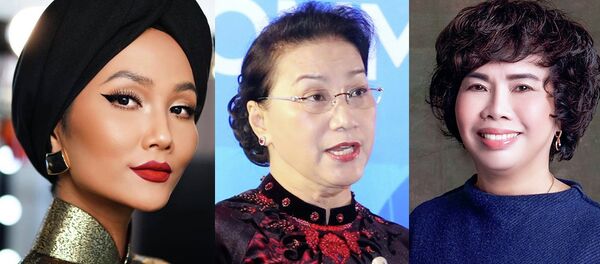 H’Hen Niê, Nguyễn Thị Kim Ngân, Thái Hương - Sputnik Việt Nam