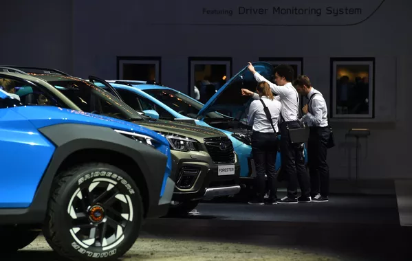 Gian hàng công ty Subaru tại Triển lãm ô tô quốc tế Geneva 2019 Gian hàng công ty Subaru tại Triển lãm ô tô quốc tế Geneva 2019 - Sputnik Việt Nam