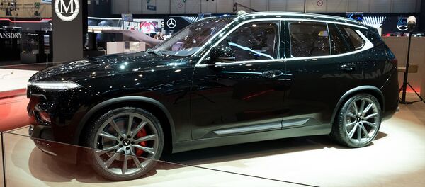 Ra mắt xe hơi VinFast Lux V8 tại Geneva Motor Show - Sputnik Việt Nam