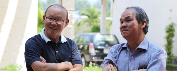 HLV Park Hang-seo và bầu Đức - Sputnik Việt Nam