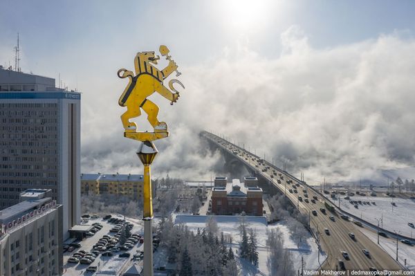 Quang cảnh mùa đông Krasnoyarsk - Sputnik Việt Nam