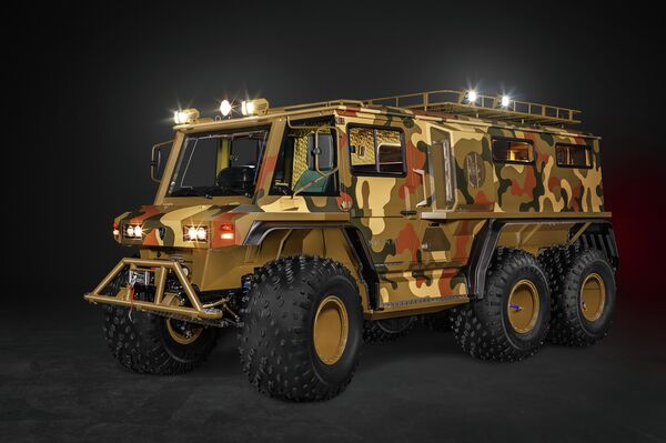 Xe địa hình Krechet màu ngụy trang Xe địa hình Krechet màu ngụy trang - Sputnik Việt Nam