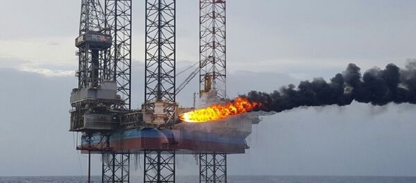 Hình ảnh thử vỉa tại mỏ Cá Tầm - Sputnik Việt Nam