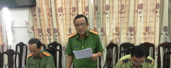 Đại tá Phạm Hữu Châu - phó giám đốc Công an tỉnh Long An - Sputnik Việt Nam
