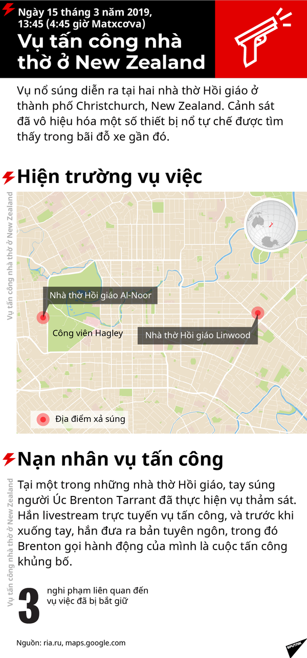Liệu tấn công khủng bố ở New Zealand có thể lặp lại ở Singapore? - Sputnik Việt Nam
