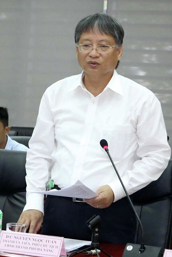 Ông Nguyễn Ngọc Tuấn khi còn đương chức Phó Chủ tịch UBND thành phố Đà Nẵng.  - Sputnik Việt Nam