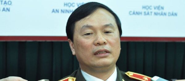 Thiếu tướng, GS.TS Bùi Minh Giám - Cục trưởng Cục đào tạo, Tổng cục chính trị CAND, Bộ Công an - Sputnik Việt Nam
