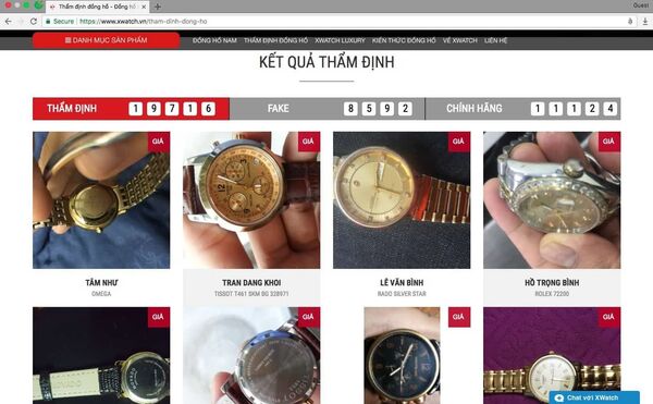 Thống kê từ website thẩm định đồng hồ Thống kê từ website thẩm định đồng hồ - Sputnik Việt Nam