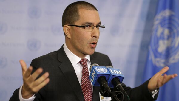 Ngoại trưởng Venezuela, ông Jorge Arreaza - Sputnik Việt Nam