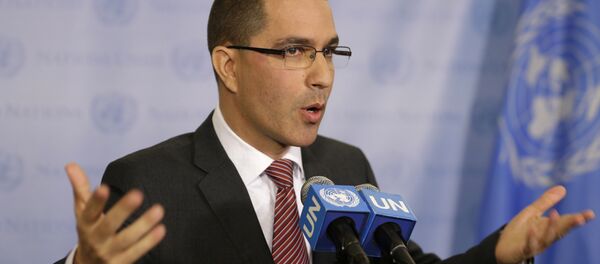 Ngoại trưởng Venezuela, ông Jorge Arreaza - Sputnik Việt Nam