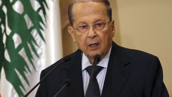 Tổng thống Liban Michel Aoun - Sputnik Việt Nam