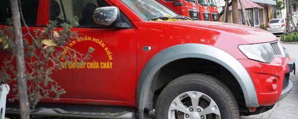 Xe chỉ huy chữa cháy Việt Nam - Sputnik Việt Nam