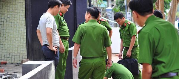 Công an khám nghiệm hiện trường - Sputnik Việt Nam