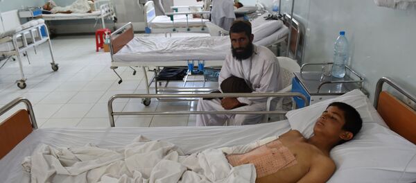 Phòng bệnh trong bệnh viện ở thành phố Kunduz - Afghanistan - Sputnik Việt Nam