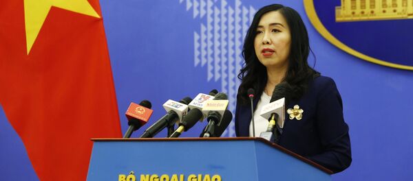 Người phát ngôn Bộ Ngoại giao Lê Thị Thu Hằng thông báo một số hoạt động đối ngoại của Việt Nam trong thời gian tới. Người phát ngôn Bộ Ngoại giao Lê Thị Thu Hằng thông báo một số hoạt động đối ngoại của Việt Nam trong thời gian tới. - Sputnik Việt Nam