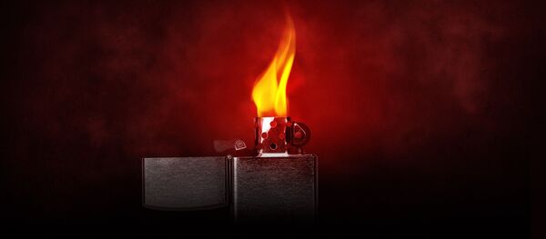 Ukraina: người đàn ông ném bom xăng tại cuộc bầu cử - Sputnik Việt Nam