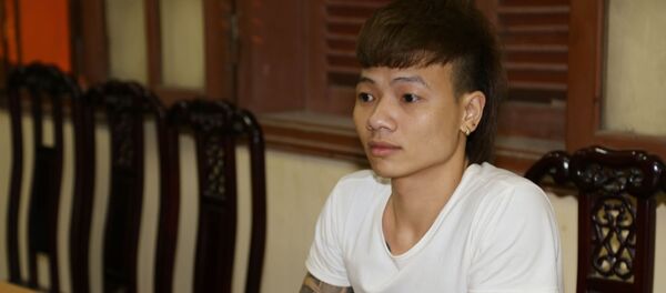 Đối tượng Ngô Bá Khá khi bị bắt.  - Sputnik Việt Nam