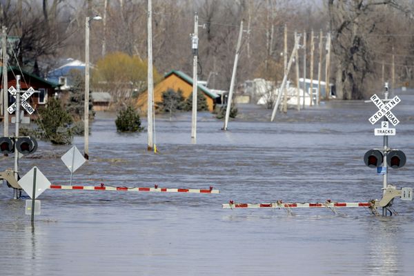 Lũ lụt ồ ạt hồi tháng 3 ở Nebraska, Hoa Kỳ - Sputnik Việt Nam