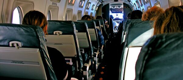 Khoang máy bay Beechcraft 1900 của hãng hàng không Air New Zealand - Sputnik Việt Nam