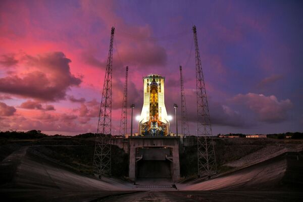 Bàn phóng của sân bay vũ trụ Kourou ở Guiana thuộc Pháp - Sputnik Việt Nam