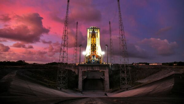 Bàn phóng của sân bay vũ trụ Kourou ở Guiana thuộc Pháp - Sputnik Việt Nam