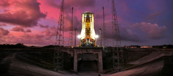 Bàn phóng của sân bay vũ trụ Kourou ở Guiana thuộc Pháp - Sputnik Việt Nam