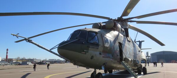 Máy bay trực thăng vận tải quân sự Mi-26T2V - Sputnik Việt Nam