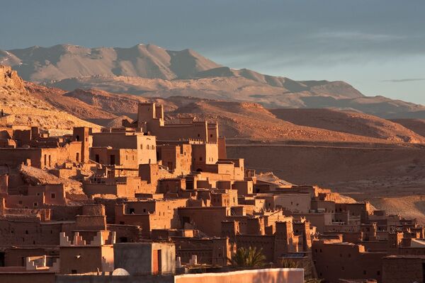 Ksar Ait Ben Haddou ở miền nam Morocco. Tại đây quay chuyến đi của Daenerys Targaryen tại thành phố Tự do và Vịnh Buôn người: Pentosu và Yunkai - Sputnik Việt Nam