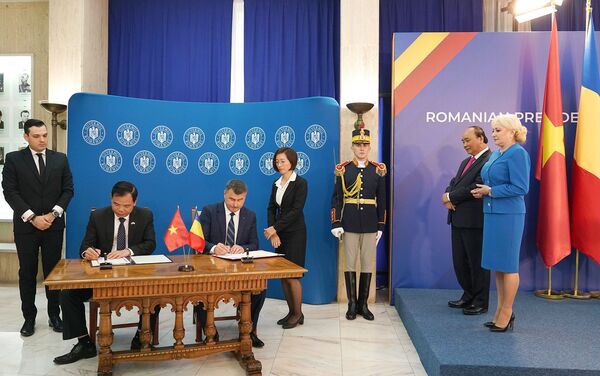 Romania ủng hộ Hiệp định thương mại tự do Việt Nam - EU - Sputnik Việt Nam