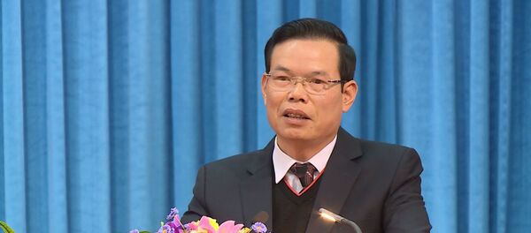 Bí thư Tỉnh ủy Hà Giang Triệu Tài Vinh Bí thư Tỉnh ủy Hà Giang Triệu Tài Vinh - Sputnik Việt Nam