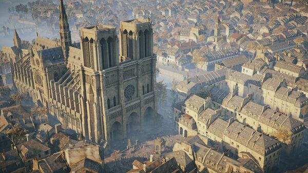 Tựa game Assassin’s Creed sẽ giúp khôi phục lại nhà thờ Đức Bà bị cháy Tựa game Assassin’s Creed sẽ giúp khôi phục lại nhà thờ Đức Bà bị cháy - Sputnik Việt Nam