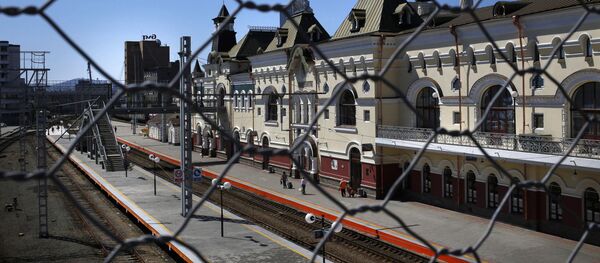 nhà ga của Vladivostok - Sputnik Việt Nam