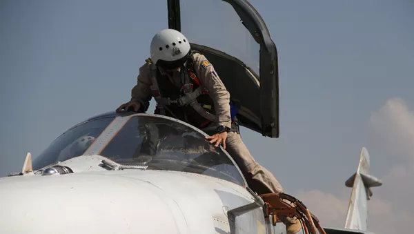 Nhóm chiến đấu hàng không Nga tại sân bay Hmeymim ở Syria - Sputnik Việt Nam