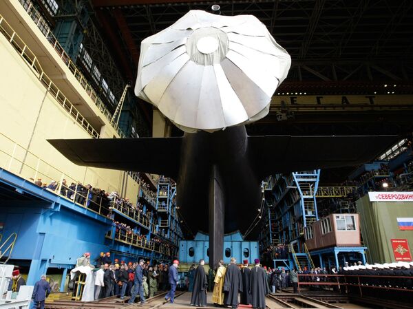 Hạ thủy tàu ngầm đầu tiên thuộc hệ thống Poseidon - Sputnik Việt Nam